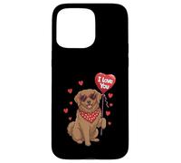 Chesapeake Bay Retriever Valentine Heart I Love You Dog Case for iPhone 15 Pro Max