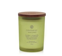 Chesapeake Bay Scented Candle | Awaken & Invigorate (Lemongrass Eucalyptus) Medium Aromatherapy Tumbler Candle | Burn Time: Up to 57 Hours | Mind & Body Collection | Gifts for Women