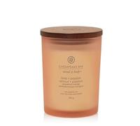 Chesapeake Bay Scented Candle | Love & Passion (Grapefruit Mango) Medium Aromatherapy Tumbler Candle | Burn Time: Up to 57 Hours | Mind & Body Collection | Gifts for Women