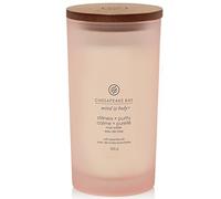 Chesapeake Bay Scented Candle | Stillness + Purity (Rose Water) Large Tumbler Aromatherapy Candle | Long Burning Candles: up to 82 Hours | Mind & Body Collection | Gifts for Women