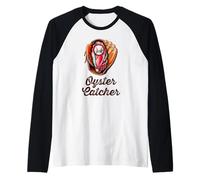 Chesapeake Oyster Catchers Baseball Funny Raglan Baseball Tee