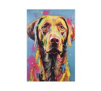 Chesapeake Poster Bay Retriever Dog Rolled Canvas Poster Bedroom Decor Landscape Office Room Decor Gift 16x24inch(40x60cm)