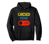 Chesed Mode On Choose Kindness Hebrew Jewish Be Kind Torah Pullover Hoodie