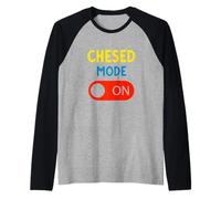 Chesed Mode On Choose Kindness Hebrew Jewish Be Kind Torah Raglan Baseball Tee