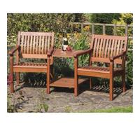 Cheshire 2 Seater Deluxe Willington Companion Seat in Brown Cheshire Brown