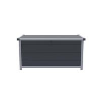 Cheshire 4 x 2 Plastic Cushion Box (Dark Grey) in Dark Grey Cheshire Dark Grey