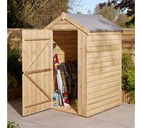 Cheshire 4 X 4 Shiplap Apex Shed Single Door