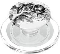 Cheshire cat by Sir John Tenniel (1940) PopSockets PopGrip for MagSafe