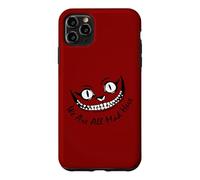 Cheshire Cat Grinning We're All Mad Here Wonderland Funny Case for iPhone 11 Pro Max