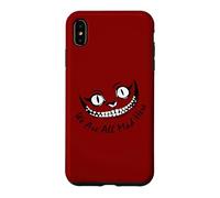 Cheshire Cat Grinning We're All Mad Here Wonderland Funny Case for iPhone XS Max
