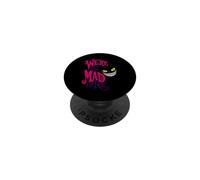 Cheshire Cat We're All Mad Here Design for Men Women PopSockets Adhesive PopGrip
