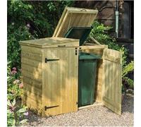 Cheshire Deluxe Apex Bin Store in Light Oak Cheshire Light Oak