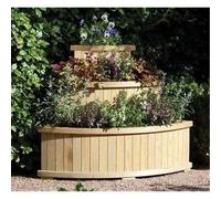Cheshire Deluxe Cascade Planter in Light Oak Cheshire Light Oak