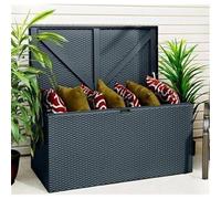 Cheshire Deluxe Metal Deck Box Anthracite in Dark Grey Cheshire Dark Grey