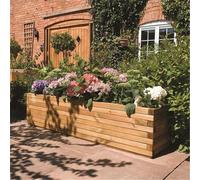 Cheshire Deluxe Patio Planter in Light Oak Cheshire Light Oak