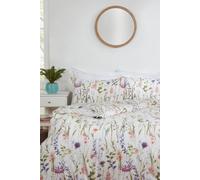 Sundour Hampshire Multi Double Duvet Cover Set Floral Bedding Bed Set