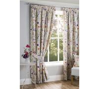 Cheshire Floral Fully Lined Pencil Pleat Curtains Sundour Multi 168cm width x 229cm drop