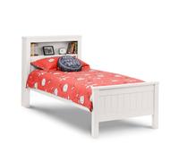 Cheshire Garnet Bookcase Bed - Surf White - Single (90cm) Cheshire White Single