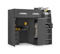 Cheshire Granite Highsleeper - Anthracite - Single (90cm) Cheshire Multicolor Single