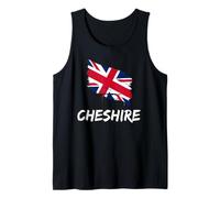 Cheshire Great Britain Flag British Heritage & English Pride Tank Top
