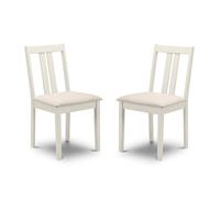 Cheshire Marlowe Elegant Ivory Dining Chairs - Set of 2 Cheshire Ivory