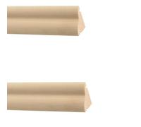 Cheshire Mouldings 2 X Pine Weather Bar Door Rain Deflector 900mm
