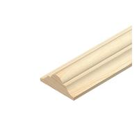 Cheshire Mouldings 21X9 Double Astragal Pine Decorative Wood Bead Panel 1M X 6 Total 6 Meters Tm520