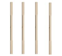 Cheshire Mouldings 32X32 Benchmark Pine Stop Chamfer Spindle For Stairs 895mm - Pack Of 4 Ss4
