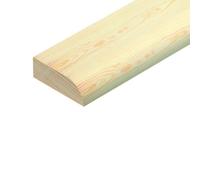 Cheshire Mouldings 44X15 Pencil Round Architrave Pine Moulding 1.2M X 4 - Total 4.8 Meters Tm908