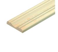 Cheshire Mouldings 45X8 Decorative Pine Cover Mould Wood Panel Strips 1.2M X 4Total 4.8 Meters Tm561
