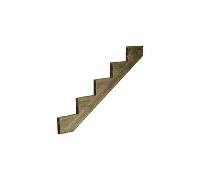 Cheshire Mouldings 5 Step Decking Stringer 5 Step Decking Stringer