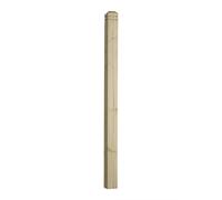 Cheshire Mouldings Cheshire Decking Chamfered and Beaded Pine Newel Post 1500 x 83 x 83mm Treated Green