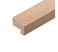Cheshire Mouldings Cheshire HTM889 Red Hardwood Firecheck Hockey Stick Decorative Moulding - 2600 x 23 x 26mm