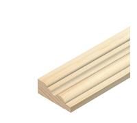 Cheshire Mouldings Decorative Barrel Moulding Pine - 21 x 9mm x 2.4m