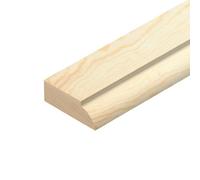 Cheshire Mouldings Door Stop Moulding Pine - 12 x 34mm x 2.4m