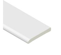 Cheshire Mouldings Fully Finished White Upvc Straight Architrave (L)2400mm (W)45mm (T)6mm