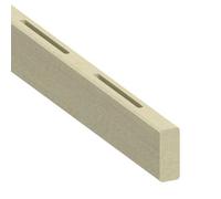 Cheshire Mouldings Glass Balustrade Kit Pre-Drilled Rail 2 Pack (L) 1.8M (W) 85mm (T) 34mm