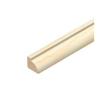 Cheshire Mouldings Glass Bead Pine - 9 x 9mm x 2.4m