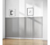 Cheshire Mouldings, MDF Modern Wall Panelling Kit, 5 Pack, (H) 2000mm (W) 63mm (T) 9mm, Home and Interior WPKT2