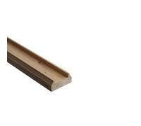 Cheshire Mouldings Natural White Oak 41mm Baserail, (L)2400M (H)28mm