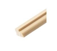 Cheshire Mouldings Pine Glass Bead 12x15x2.4m TM495 Pine Glass Bead: P Pine Glass Bead - Various Sizes