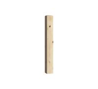 Cheshire Mouldings Plain Natural Pine Newel Base (H)82mm (W)82mm