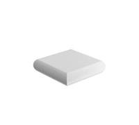 Cheshire Mouldings Primed Square Unfinished Natural Pine Flat Newel Cap (L)106mm (W)106mm