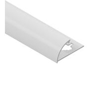 Cheshire Mouldings Pvc Tile Trim (T) 12.5mm (W) 29mm (L) 2.4M - Pack Of 5