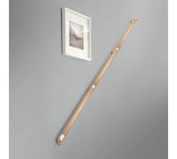 Cheshire Mouldings Rail in a Box Pine/Brushed Nickel Complete Set (L) 3.6m