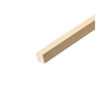 Cheshire Mouldings Smooth Planed Pine Stripwood (L)0.9M (W)21mm (T)21mm