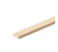 Cheshire Mouldings Smooth Planed Pine Stripwood (L)0.9M (W)21mm (T)6mm
