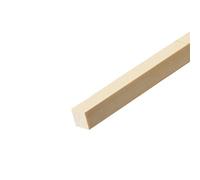 Cheshire Mouldings Smooth Planed Pine Stripwood (L)0.9M (W)25mm (T)25mm