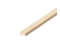 Cheshire Mouldings Smooth Planed Pine Stripwood (L)2.4M (W)25mm (T)6mm