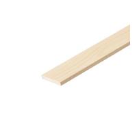 Cheshire Mouldings Smooth Planed Pine Stripwood (L)2.4M (W)46mm (T)6mm